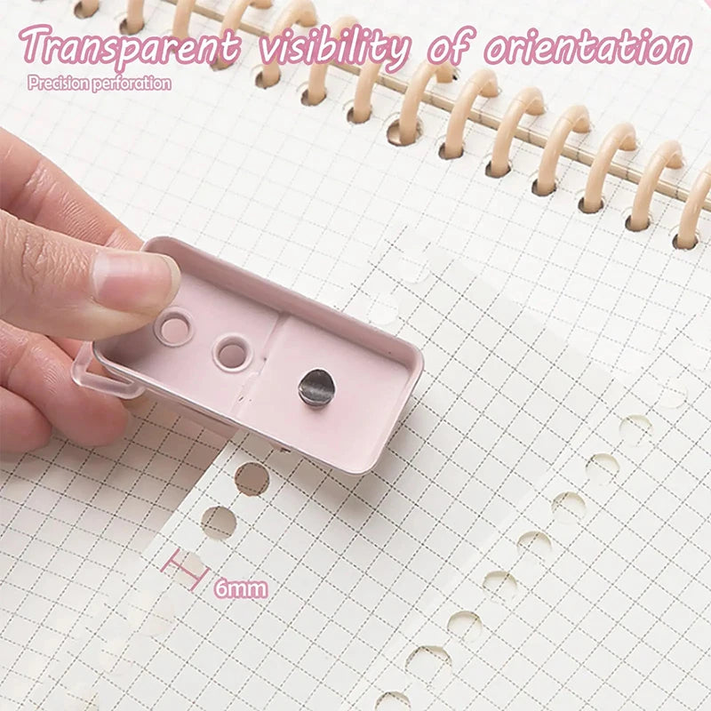 。Kawaii Office School Supplies Stationery Items Mini Hole Punch 1 Hole Cute Paper Punch Portable Round Hole Puncher Paper Cutter