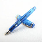 Jinhao 82 Fountain Pen Acrylic EF/F/M/Bent Nib Golden Trim with Converter Writing Pen