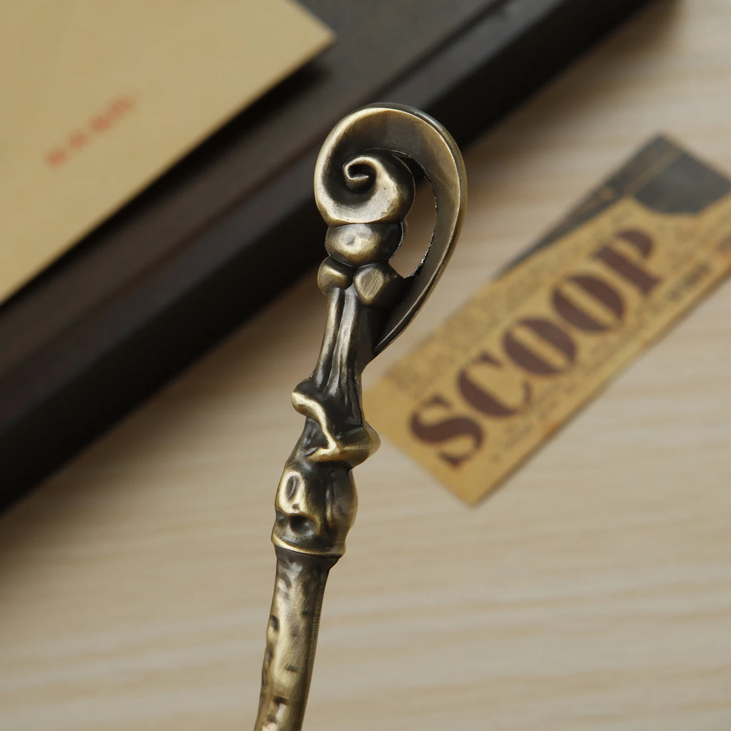 1PCS Zinc Alloy Magic Wand Letter Opener Mini Portalble Utility Knife Cutter Envelope Opener Mail Knife School Office Supplies