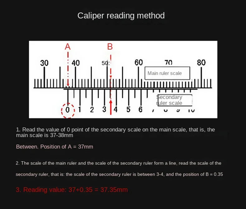 0-150MM Vernier Calipers Steel Gauge Micrometer Measuring Instruments Carpenter Tools Professional Pachymeter Depth Ruler