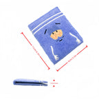 South Park Towel Wallet, Anime Embroidery Billfold, Women's Cartoon Bag/