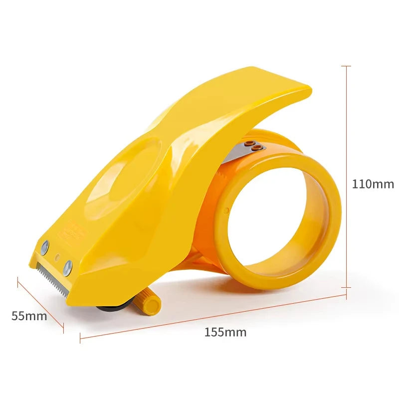 Thickening Wide Adhesive Tape Sealer Transparent Cutter Stationery Holder for Express Logistics Packer Office Stationery