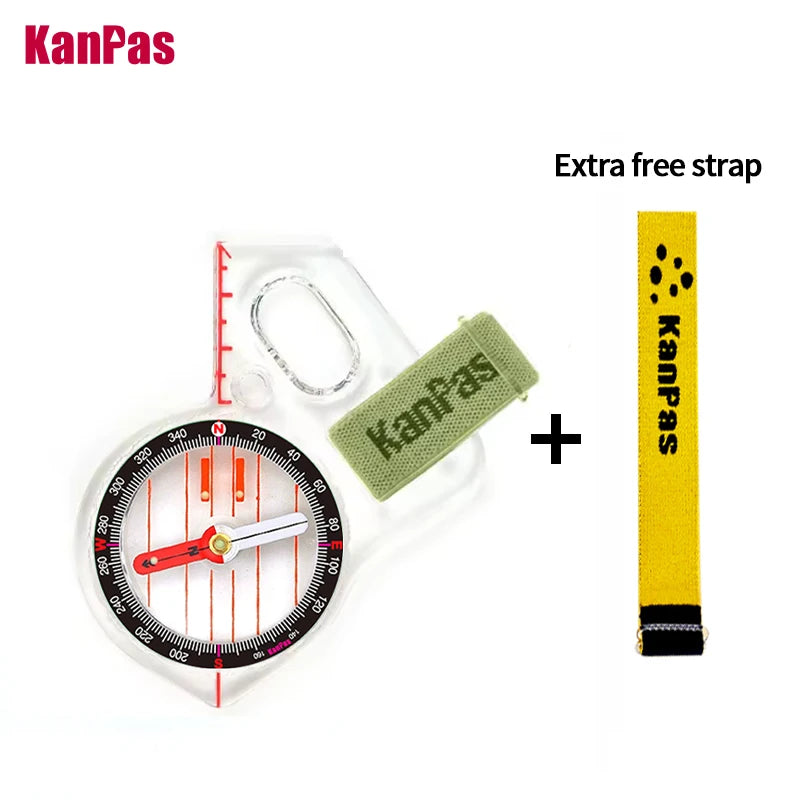 KANPAS Basic Competition Orienteering Thumb Compass, MA-40-FS