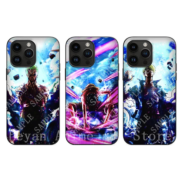 Anime 3D Lenticular Phone Case for iPhone,SAMSUNG,,Xiaomi/Redmi,ect. Creative Phone Cover Kids Children Birthday Gift