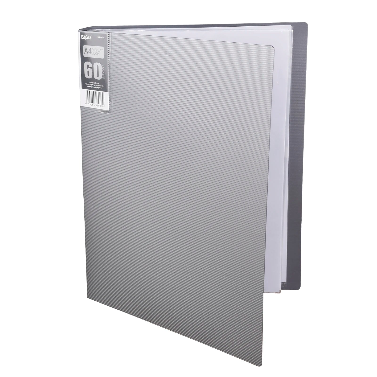 Eagle A4 Binder With Plastic Sleeves Display Book 60-Pocket Portfolio Folder ，Displays Photo Artwork Document and Certificates