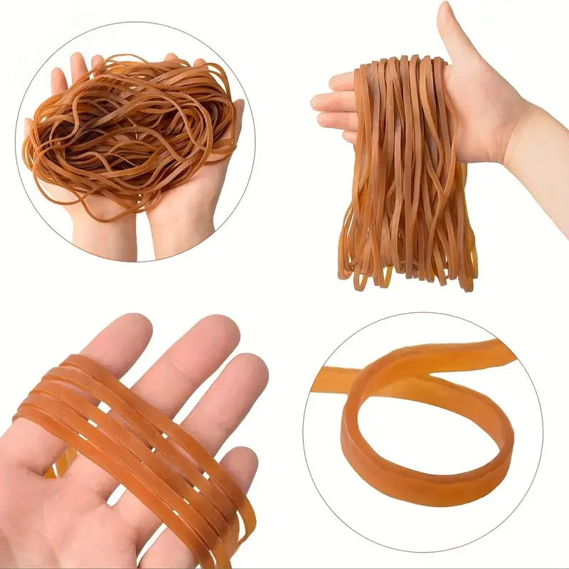 Thick Elastic Bands Heavy Duty Rubber Bands Can Bands Office File Folder Strong Elastic Rubber Bands For School Home Offic