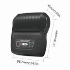 Wireless Label Printer SK58 Inkless Bluetooth Thermal Label Maker Adhesive Label Sticker Machine DIY Pattern Barcode QR Code