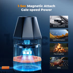K&F CONCEPT Vacuum Magnetic Electric Air Duster Compressed 2-in-1 Air Blower&Suction for Computer,Laptop Keyboard,Camera Clean