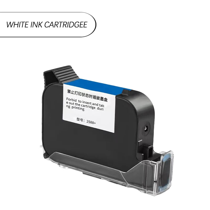 2588+ High adhesion solvent Quick drying cartridges for 12.7MM inkjet printers with unencrypted color cartridges