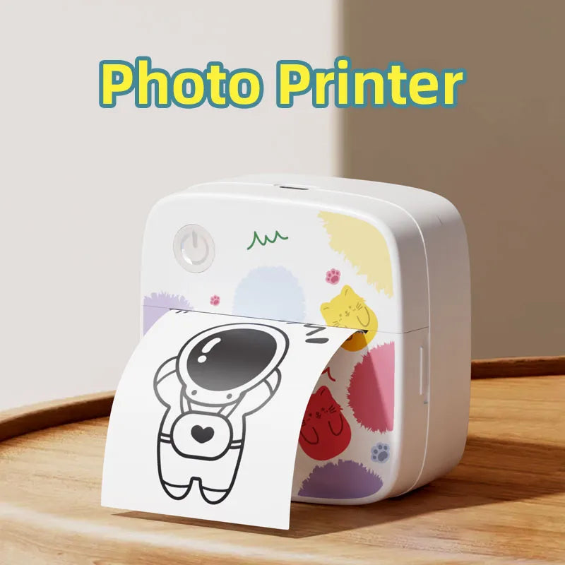 Dolewa D2 Label Maker Printer Portable Printer Thermal Paper Printer Label Sticker Paper Printer for Photo Printing