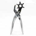Leather Craft Tools Belt Hole Punch Plier Eyelet Puncher Revolve Sewing Machine Setter Tool Watchband Strap Household Paper DIY