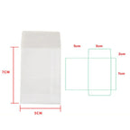100pcs/lot Invitations Blank Translucent Envelope Postcards Message Card Sulfate Paper Envelope Business Letters Wedding