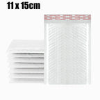10-50Pcs Bubble Envelopes White Foam Shipping Bags Poly Bubble Mailers Pad Self Seal Packing Bags 11cm 15cm 23cm Wholesale