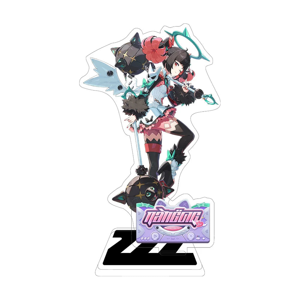 Game Zenless Zone Zero Ye Shun­guang Dialyn Hoshimi Miyabi Anime Acrylic Stand Model Plate Keychain Desk Decor Collection gift