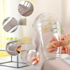 Clear Plastic Beverage Cup with Lids Disposable Cold Drink Containers for Milk Tea Juice Iced Coffee Ice Cream Dessert Party Use