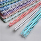10/1Pcs 30Holes Detachable Buckle Loose-leaf Paper Book Circle Ring Scrapbook Album Binder Spiral A4 A5 B5 Notebook Binding Clip