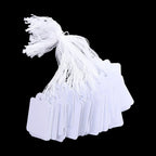 Multipurpose Hanging Price Display Cards DIY with Cotton Thread Apparel Sewing Hang Tag Price Tag Garment Tag Price Label