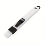 1PCS Portable Cleaning Brush Multifunctional Door and Window Keyboard Groove Cleaner Dust Shovel Window Rail Cleaning Tool