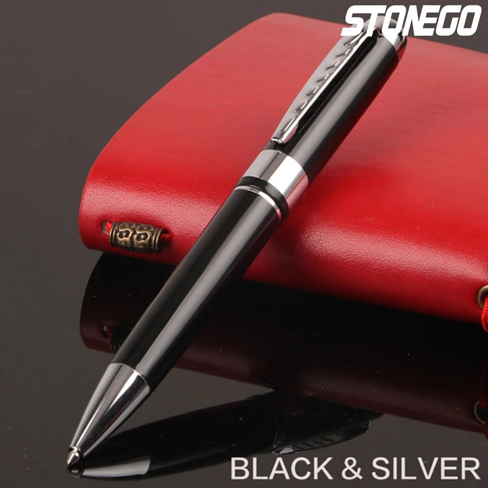 STONEGOP remium Ballpoint Pen Retractable Lacquer Rollerball Pen Smooth Writing Roller Ball Pen Elegant Executive Signature Pen