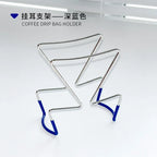 Cafe Drip Bag Coffee Holder,Stainless Steel Coffee Filter Holder,Outdoor Japanese Style Hanging Ear Coffee Holder,Portable Stand