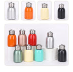 300ML Stainless Steel Vacuum Flask with Lifting Ring Mini Thermos Cup Car Insulated Cup Portable Travel Water Bottle Coffee Mug