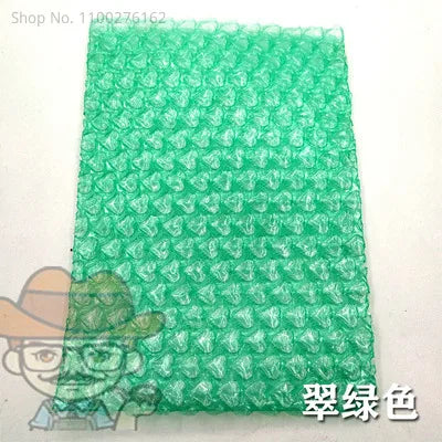 100pcs Love Heart Shaped Bubble Mailers Envelope Protective Wrap Plastic Shockproof Bag Foam Packing Bags Cushioning Bag