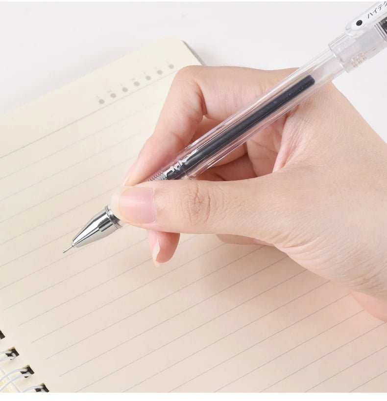 Hyper Fine Point，0.25mm,0.3mm,0.4mm，Gel Ink Pen， Black Ink,Smooth Writing for Teachers Office & School Supplies