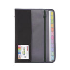 Accordion File Organizer with Safe Zipper, 13 Pocket Expanding File Folder with Front Pencil Pouch,  School Office Supplies