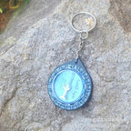 Muslim Qibla Compass Portable Outdoor Compasses For Hiking Direction Eid Pray Keychain Decor For Camping Mountaineering Hiking