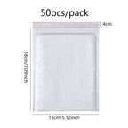 Pearlescent Bubble Mailers Padded Envelopes, Self-Adhesive Waterproof Shipping Bags with Foam Lining for Packaging and Mailing