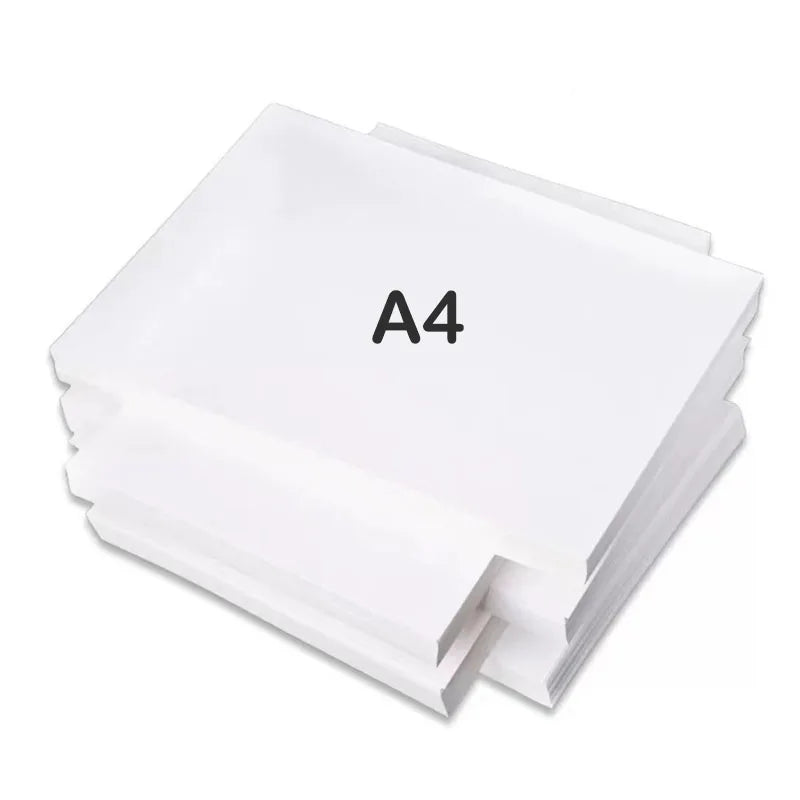 100Sheets 70G Blank Draft Paper A4 Copy Paper White Printer Paper Office Paper Practice Paper for Student A4 DIY Paper
