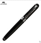 Jinhao X750 Classic Style Silver Clip Metal Fountain Pen 0.5 mm Nib Steel Ink Pens for Gift Office Supplies School Supplies
