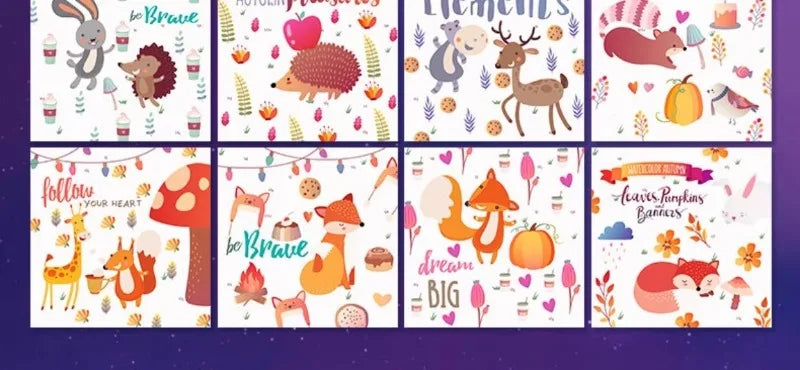 50pcs Creative Square Star Sky Constellations Origami Paper Kid DIY Handmade Double-sided Coloring Fold Craft Paper Art Gift