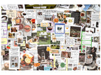 200 pcs Korean Decoration Material Paper pack Collage Junk Journal Material DIY Scrapbook Diary Album Lable Stationery