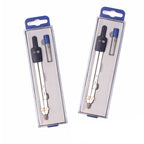 Professional Metal Drawing Compass Drafting Tools with Lead Refill for Student Math Geometry School Office Stationery Supplies