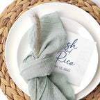 Personalized Paper Napkins for Wedding Custom Napkins of Your Text 50-500pcs Disposable Napkins for Cocktail Party Hen Party