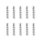 10pcs Cable Protector Silicone Charge Cable Spiral Winder Wire End Cord Savers Cover For Phone USB Charger Cable Accessories