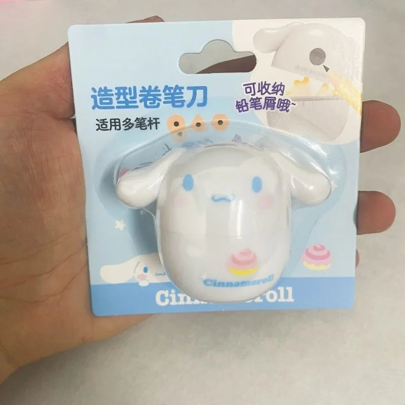 Cute Cartoon Pencil Sharpener Kawaii Skull Bow Design Manual Pencil Sharpener Portable School Office Stationery Women Teen Gift