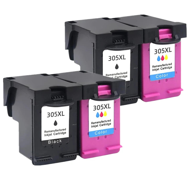 305XL Ink Cartridge Compatible for HP 305 XL DeskJet 2700 2710 2720 2721 2722 2730 4120 4110 4130 4134 1210 2320 Envy 6020