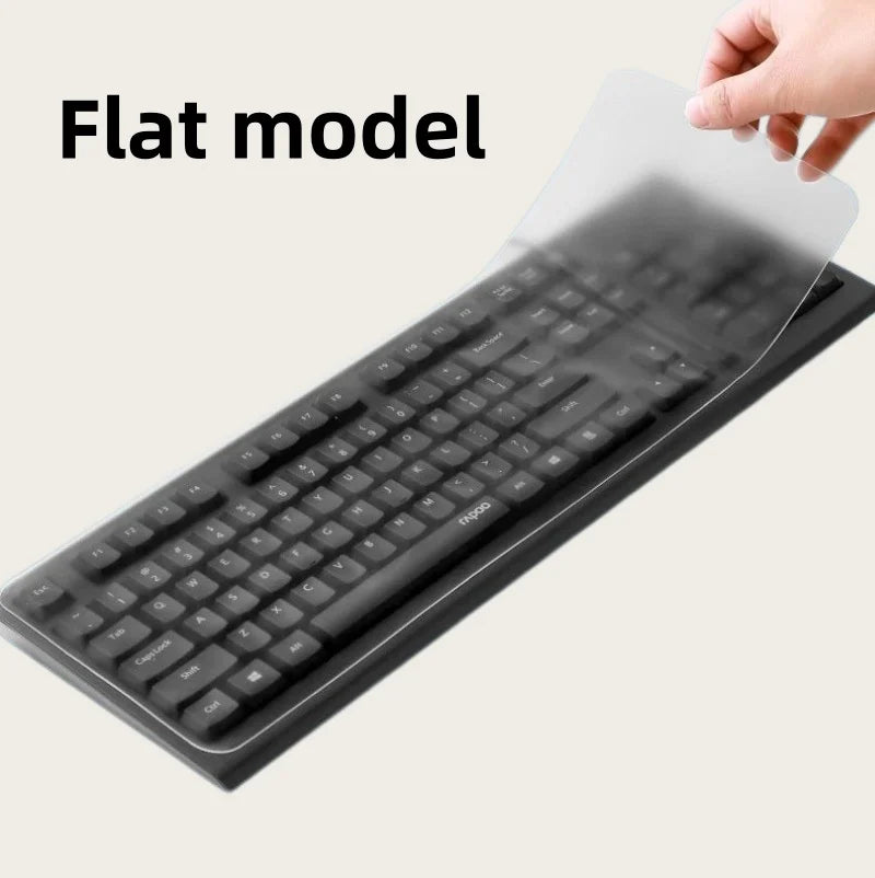 General Computer Desktop Keyboard Protective Film Dust Cover Concave-Convex Transparent Keyboard Film