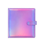 3-Ring A5 Binder Photo Album Photocard Holder Scrapbook with Cotton Padding, High-Gloss Surface for Pokemon Yu-Gi-Oh Card Album