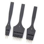 Leather Punch Tool Sharp Head Replaceable Pricking Iron Removable Round Hole Punch DIY Leather Craft Chisel 4 Size Available