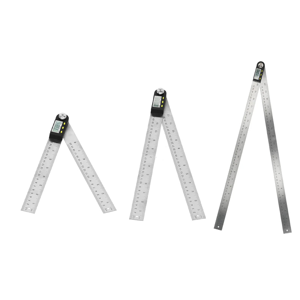 200/300/500mm Digital Protractor Inclinometer Angle Finder Level Measuring Instrument Digital Goniometer Angle Ruler