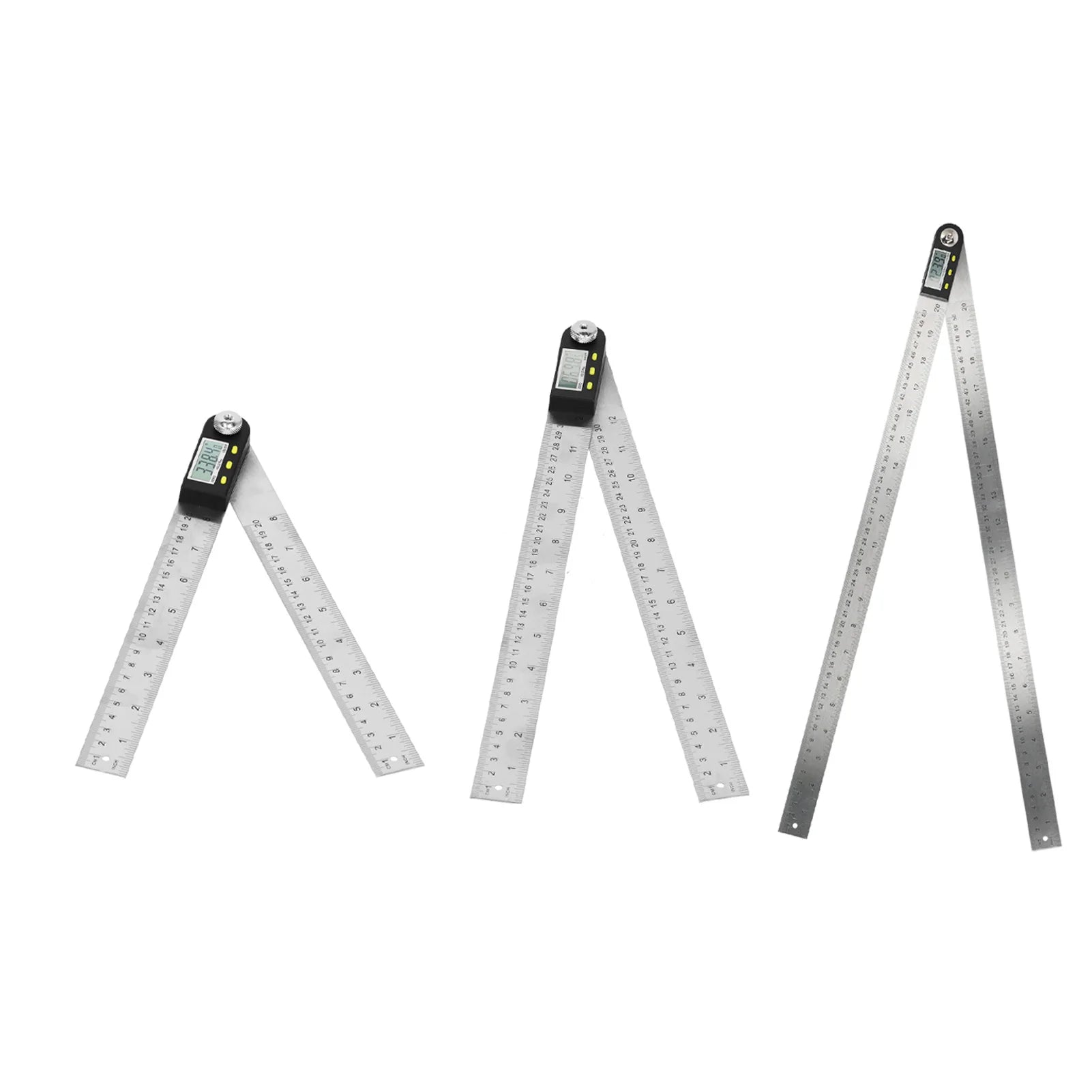 200/300/500mm Digital Protractor Inclinometer Angle Finder Level Measuring Instrument Digital Goniometer Angle Ruler