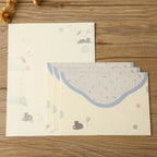 Creative and Beautiful Japanese Graffiti Letter Wholesale Exquisite Cute Cat Set Small Envelope