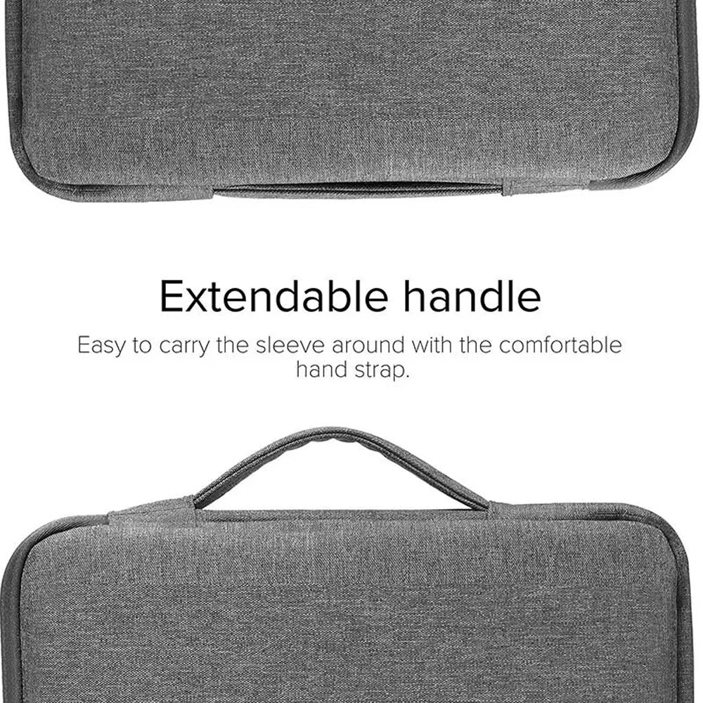 Laptop Sleeve Handbag Case For MacBook Air 13.6 15.3 M5 M4 Pro 14 13" HP Dell Lenovo 11" 14" 15.6" Notebook Bag Zipper Carrying