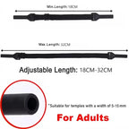 1/5pcs Change Size Sport Eyewear Strap Non Slip Anti Drop Fixer Glasses Cord Elastic Silicone Rope for Kid Adults Glasses Strap