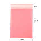 100pcs Bubble Mailers Pink Poly Bubble Mailer Self Seal Padded Envelopes Gift Bags For Book Magazine Lined Mailer Self Seal