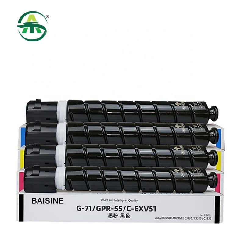 1PC IR C5535 Toner Cartridge For Canon iR C5535 5540 5550 5560 DX C5735 5740 5750 5760 C-EXV51 GPR-55 G71 BK850g CMY296g