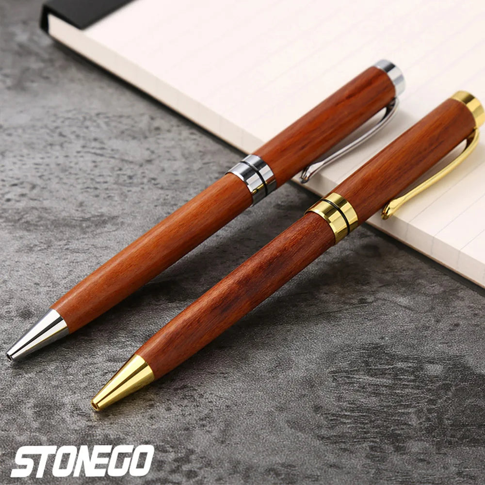 STONEGO Classics Luxury Wooden Fountain Pen/Signature Pen Ink 0.5mm for Gifts Decoration Writing Office Fountain Pen Stationery